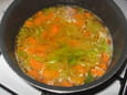 Cr�me de carottes au c�leri