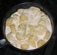 Fondue de poireaux et pommes de terre