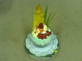 Ananas en surprise fa�on pinacolada