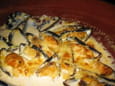 Moules au gratin