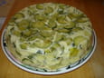 Flan de courgettes