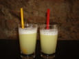 Velout� de courgettes en verrines