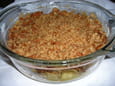 Crumble aux pommes