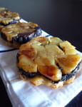 Tatins de boudin noir aux pommes
