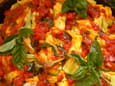 Fleurs de courgettes farcies