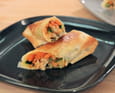 Rouleaux croustillants de l�gumes