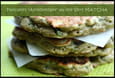 Pancakes petits pois, th� vert, noix de cajou