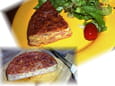 Quiche sans p�te gruy�re et jambon