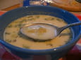 Velout� de pommes de terre au Quargel