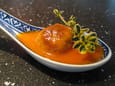 Soupe tomate boulettes