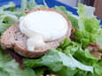 Salade au ch�vre chaud