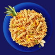 Fusilli Integrali aux asperges, poivrons et amandes