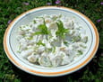 Salade de pommes de terre � la menthe