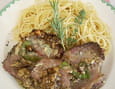 R�ti de porc au poivron et au bleu