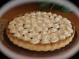 Tarte � la rhubarbe meringu�e