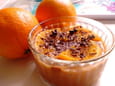 Orange fa�on flan tout l�ger