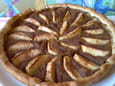 Tarte aux pommes et aux speculoos