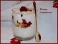 Verrine framboisine