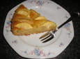 Tourte aux pommes et coco