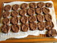 Macarons au chocolat