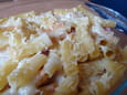 Gratin de p�tes au maroilles