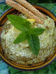 Houmous menthe et persil