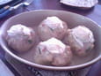 Pommes de terre farcies au jambon et au ch�vre