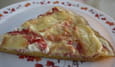 Pizza cr�meuse au maroilles