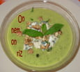 Soupe glac�e de courgettes au roquefort