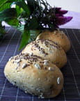 Petits pains aux c�r�ales et � l�huile d�olive