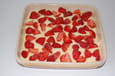 Tiramisu aux fraises et zestes de citron