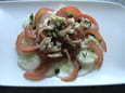 Salade tomates concombres