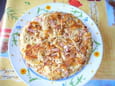 Cr�pes de pommes de terre, aux lardons et fromage
