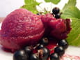 Sorbet au cassis