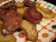 M�daillons de porc aux pommes