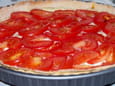 Tarte � la tomate et au Boursin