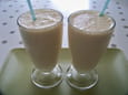Milk-shake l�ger � la banane