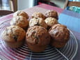 Muffins aux p�pites de chocolat