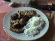 Sauce hatchik� et ses nuggets maison