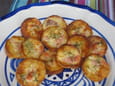Mini quiches au saumon fum� et � l aneth