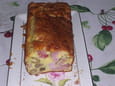 Cake aux olives et  jambon