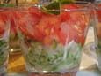 Salade douce et croquante