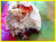 Minis cheesecakes � la banane, pandan et base de speculoos