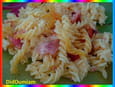 Petit gratin de p�tes au jambon et comt�