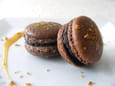 Macarons au chocolat et � l��rable