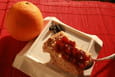 Confiture quetsches - fleur d oranger � la f�ve tonka