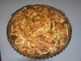 Tarte au saumon fum� et aux endives