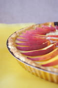 Tarte aux p�ches selon Pierre Herm�