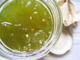 Confiture de tomates vertes, orange et citron
