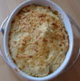 Gratin de l�gumes au millet et � la ricotta